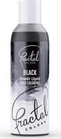 Airbrush barva tekutá Fractal - Black (100 ml) 6117 dortis