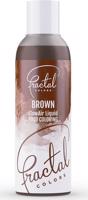 Airbrush barva tekutá Fractal - Brown (100 ml)