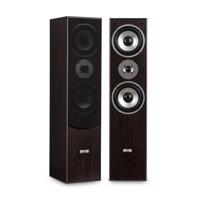 Auna L766 3cestné basreflex Hi-Fi reproduktory, pár, vlašský ořech