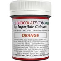 Barva do čokolády orange 35g - Sugarflair