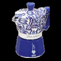 Bialetti Konvička Moka Express, Blue Mediterraneo, 3 porce 990005345