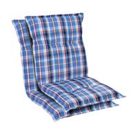 Blumfeldt Prato, čalouněná podložka, podložka na židli, podložka na nižší polohovací křeslo, na zahradní židli, polyester, 50 x 100 x 8 cm, 2x čalounění