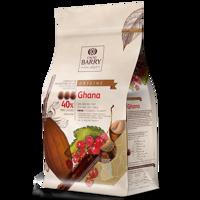 Cacao Barry Origin čokoláda Ghana mléčná 40% 1kg - Callebaut