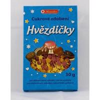 Cukrové zdobení hvězdičky 30g -