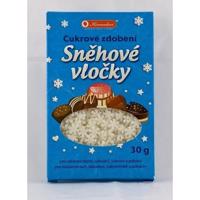 Cukrové zdobení sněhové vločky 30g - Kovandovi