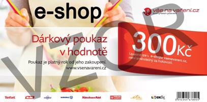 Dárkový poukaz v hodnotě 300Kč do e-shopu - Apolo77