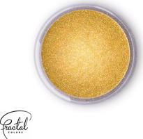 Dekorativní prachová perleťová barva Fractal - Sparkling Gold (3,5 g)