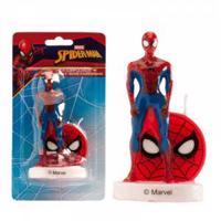 Dortová figurka Spiderman se svíčkou 9cm - Dekora