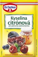 Dr. Oetker Kyselina citrónová 20 g