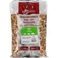 Dřevní štěpka k uzení/grilování, JABLOŇ, 450 g - BIOWIN