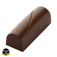 Forma na pralinky kulatý obdelník s linkou 43x15x14mm - CHOCOLATE WORLD