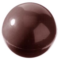 Forma na pralinky polokoule 30x15mm - CHOCOLATE WORLD