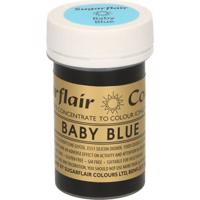 Gelová barva baby blue 25g - Sugarflair