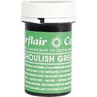 Gelová barva Sugarflair (25 g) Ghoulish Green A148 dortis