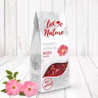 Jedlé květy plátky růží 20g 100% přírodní - Love Natur