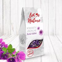 Jedlé květy slez divoký 15g 100% přírodní - Love Natur