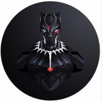 Jedlý papír Avengers Black Panther 19,5 cm