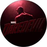 Jedlý papír Daredevil logo 19,5 cm