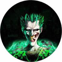 Jedlý papír Joker ilustrace 19,5 cm