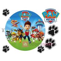 Jedlý papír k vystříhnutí Paw Patrol - Pictu Hap