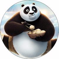 Jedlý papír Kung Fu panda Po 19,5 cm