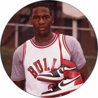 Jedlý papír Michael Jordan 19,5 cm