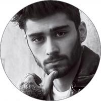 Jedlý papír One direction Zayn Malik 19,5 cm