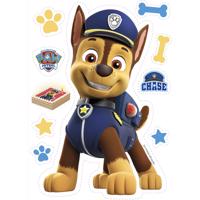 Jedlý papír Paw Patrol Chase k vystříhnutí  21x14,8cm - Dekora