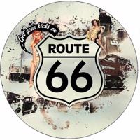 Jedlý papír Route 66 vintage 19,5 cm