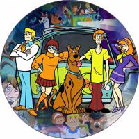 Jedlý papír Scooby doo a přátelé 19,5 cm