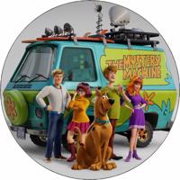 Jedlý papír Scooby doo tým 19,5 cm