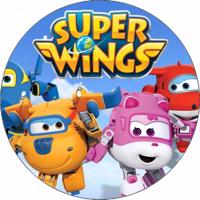 Jedlý papír Super Wings 19,5 cm