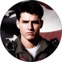 Jedlý papír Top Gun 2 Tom Cruise 19,5 cm