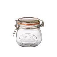 Kilner Kulatá zavařovací sklenice s klipem, 0,5 l 0025.490