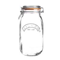 Kilner Kulatá zavařovací sklenice s klipem, 3,0 l 0025.494