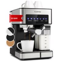 Klarstein Arabica Comfort, kávovar s portafiltrem, 1350 W, 20 bar, 1,8 l, dotykový displej