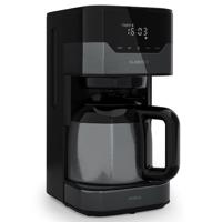 Klarstein Arabica, kávovar, 800 W, 1,2 l, Easy-touch control, stříbrno/černý