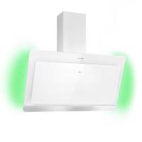 Klarstein Aurora 90 Smart, digestoř, 90 cm, komínová, 550 m³/h, LED podsvícení, A++, bílá