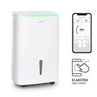 Klarstein DryFy Pro Connect Smart, Odvlhčovač vzduchu,  Wi-Fi, Kompresní, 30 l/d, 25–30 m², Bílý