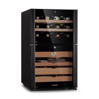 Klarstein El Dorado 108, humidor a vinotéka, 108 l, LED, dotykový displej