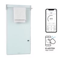 Klarstein Hot Spot Crystal Spotless Smart, infračervený ohřívač, 750 W, aplikace, bílý