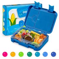 Klarstein Junior Lunchbox, 6 přihrádek, 21,3 x 15 x 4,5 cm (Š x V x H), bez BPA