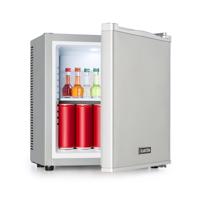 Klarstein Secret Cool, mini lednice, minibar, 13 l, energetická třída G, 22 dB, stříbrná