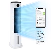 Klarstein Skytower Grand Smart, ochlazovač vzduchu, 80 W, 480 m³/h, 8 litrů, přenosný