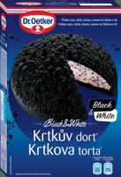 Krtkův dort Black&White 435g - Dr. Oetker