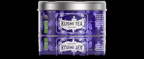 Kusmi Tea Sypaný bylinný čaj Be Cool Bio, kovová dóza 18 g 21654A1030