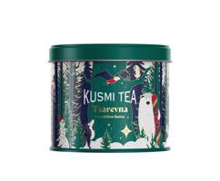 Kusmi Tea Sypaný černý vánoční čaj Tsarevna Bio, kovová dóza, 120 g 21286A1070