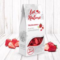 Lyofilizované jahody 20g 100% přírodní - Love Natur