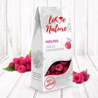 Lyofilizované maliny 20g 100% přírodní - Love Natur