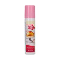 Metalický sprej bright gold 100ml - FunCakes